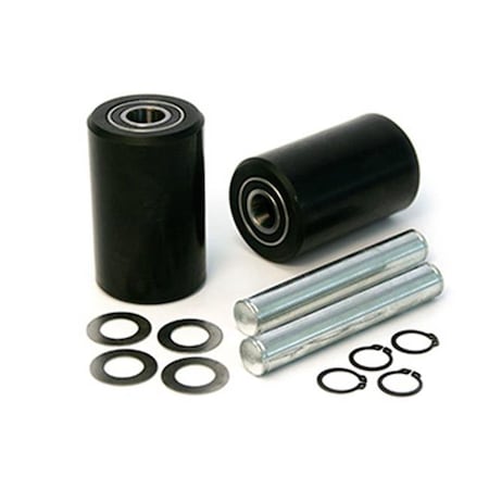 Jet Jet GWK-JTPTX-LW PTX Load Wheel Kit for Manual Pallet Jack - Black GWK-JTPTX-LW